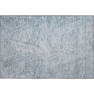 Piper Looms Mayfield Lines AMF991 Denim Machine Washable Area Rug Scatter Main Image