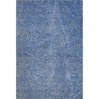Piper Looms Mayfield Lines AMF991 Navy Machine Washable Area Rug main image