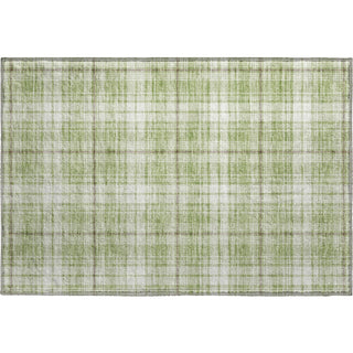 Piper Looms Mayfield Plaid AMF993 Aloe Machine Washable Area Rug Scatter Main Image