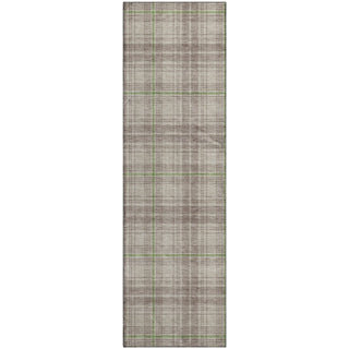 Piper Looms Mayfield Plaid AMF993 Beige Machine Washable Area Rug Runner Main Image