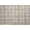 Piper Looms Mayfield Plaid AMF993 Beige Machine Washable Area Rug Scatter Main Image