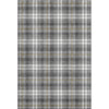 Piper Looms Mayfield Plaid AMF993 Charcoal Machine Washable Area Rug main image