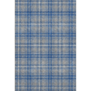 Piper Looms Mayfield Plaid AMF993 Gray Machine Washable Area Rug main image