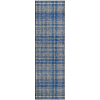 Piper Looms Mayfield Plaid AMF993 Gray Machine Washable Area Rug Runner Main Image