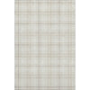Piper Looms Mayfield Plaid AMF993 Ivory Machine Washable Area Rug main image