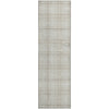 Piper Looms Mayfield Plaid AMF993 Ivory Machine Washable Area Rug Runner Main Image