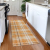 Piper Looms Mayfield Plaid AMF993 Orange Machine Washable Area Rug Runner Lifestyle Image Feature