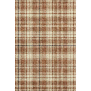 Piper Looms Mayfield Plaid AMF993 Paprika Machine Washable Area Rug main image
