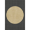 Piper Looms Mayfield Stripes AMF994 Black Machine Washable Area Rug main image