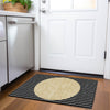 Piper Looms Mayfield Stripes AMF994 Black Machine Washable Area Rug Scatter Lifestyle Image Feature