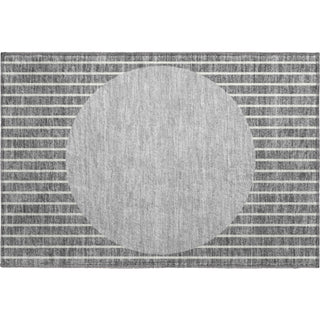 Piper Looms Mayfield Stripes AMF994 Gray Machine Washable Area Rug Scatter Main Image