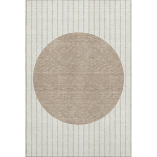 Piper Looms Mayfield Stripes AMF994 Ivory Machine Washable Area Rug main image