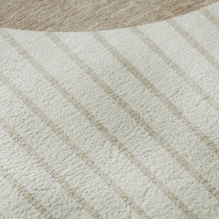 Piper Looms Mayfield Stripes AMF994 Ivory Machine Washable Area Rug Swatch Image