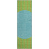 Piper Looms Mayfield Stripes AMF994 Lime Machine Washable Area Rug Runner Main Image
