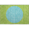 Piper Looms Mayfield Stripes AMF994 Lime Machine Washable Area Rug Scatter Main Image