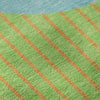 Piper Looms Mayfield Stripes AMF994 Lime Machine Washable Area Rug Swatch Image
