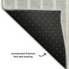 Piper Looms Mayfield Stripes AMF994 Silver Machine Washable Area Rug Backing Image