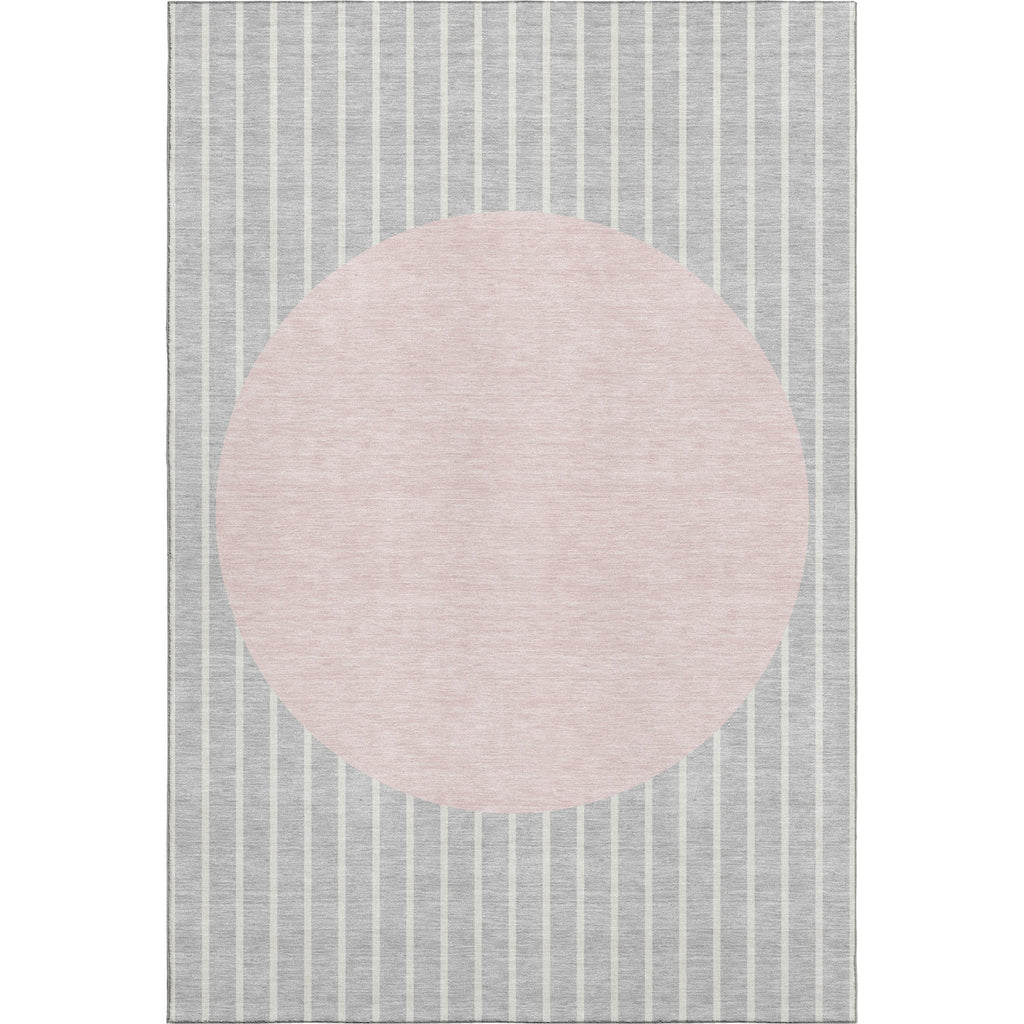 Piper Looms Mayfield Stripes AMF994 Silver Machine Washable Area Rug main image