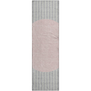 Piper Looms Mayfield Stripes AMF994 Silver Machine Washable Area Rug Runner Main Image