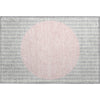 Piper Looms Mayfield Stripes AMF994 Silver Machine Washable Area Rug Scatter Main Image
