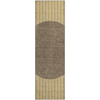 Piper Looms Mayfield Stripes AMF994 Wheat Machine Washable Area Rug Runner Main Image