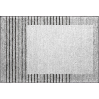Piper Looms Mayfield Stripes AMF995 Gray Machine Washable Area Rug Scatter Main Image