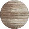 Piper Looms Mayfield Stripes AMF996 Brown Machine Washable Area Rug Round Main Image