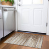 Piper Looms Mayfield Stripes AMF996 Brown Machine Washable Area Rug Scatter Lifestyle Image Feature