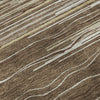 Piper Looms Mayfield Stripes AMF996 Brown Machine Washable Area Rug Swatch Image