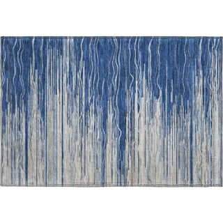 Piper Looms Mayfield Stripes AMF996 Navy Machine Washable Area Rug Scatter Main Image
