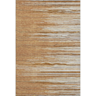 Piper Looms Mayfield Stripes AMF996 Paprika Machine Washable Area Rug main image