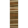 Piper Looms Mayfield Stripes AMF997 Paprika Machine Washable Area Rug Runner Main Image