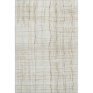 Piper Looms Mayfield Stripes AMF998 Ivory Machine Washable Area Rug main image
