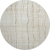 Piper Looms Mayfield Stripes AMF998 Ivory Machine Washable Area Rug Round Main Image