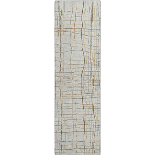 Piper Looms Mayfield Stripes AMF998 Ivory Machine Washable Area Rug Runner Main Image