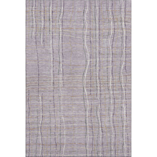 Piper Looms Mayfield Stripes AMF998 Lavender Machine Washable Area Rug main image