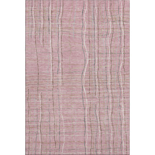 Piper Looms Mayfield Stripes AMF998 Pink Machine Washable Area Rug main image