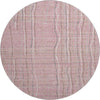 Piper Looms Mayfield Stripes AMF998 Pink Machine Washable Area Rug Round Main Image
