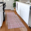 Piper Looms Mayfield Stripes AMF998 Pink Machine Washable Area Rug Runner Lifestyle Image Feature