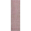Piper Looms Mayfield Stripes AMF998 Pink Machine Washable Area Rug Runner Main Image