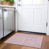 Piper Looms Mayfield Stripes AMF998 Pink Machine Washable Area Rug Scatter Lifestyle Image Feature