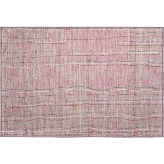 Piper Looms Mayfield Stripes AMF998 Pink Machine Washable Area Rug Scatter Main Image