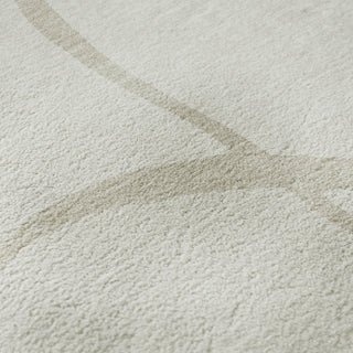 Piper Looms Mayfield Swirls AMF999 Ivory Machine Washable Area Rug Swatch Image