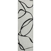 Piper Looms Mayfield Swirls AMF999 White Machine Washable Area Rug Runner Main Image