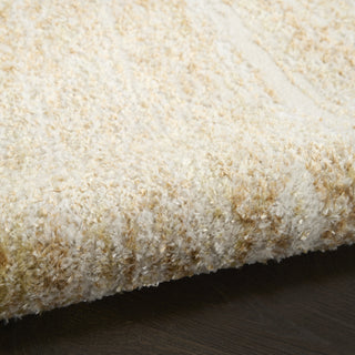 Nourison Ambiance AMI01 Ivory Gold Area Rug Detail Image