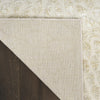 Nourison Ambiance AMI02 Ivory Gold Area Rug Corner Image
