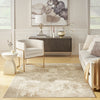 Nourison Ambiance AMI03 Ivory Silver Area Rug Room Scene Feature