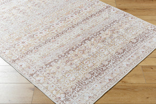 Livabliss Amelie AML-2401 Cream Machine Washable Area Rug Corner Shot