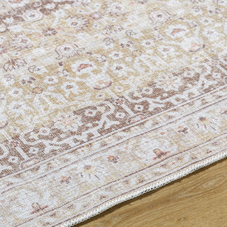 Livabliss Amelie AML-2401 Cream Machine Washable Area Rug Detail
