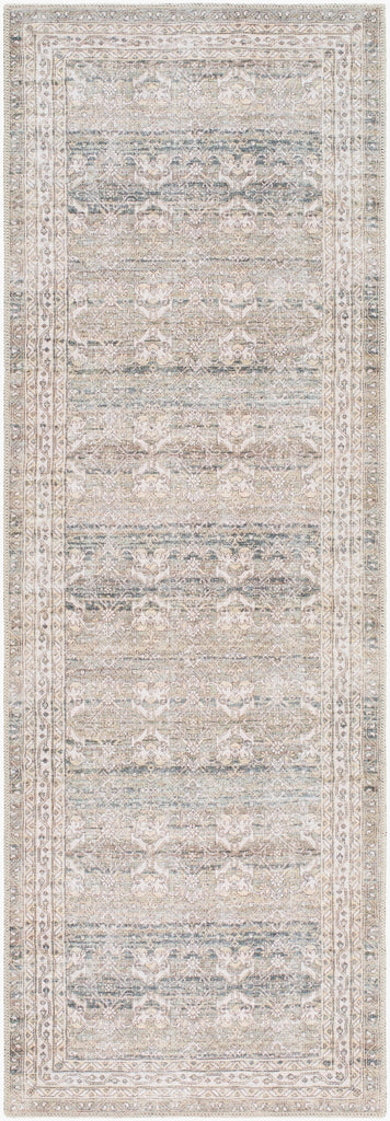 Livabliss Amelie AML-2404 Medium Green Machine Washable Area Rug main image